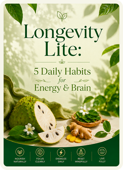 5 Daily Habits for Energy & Brain