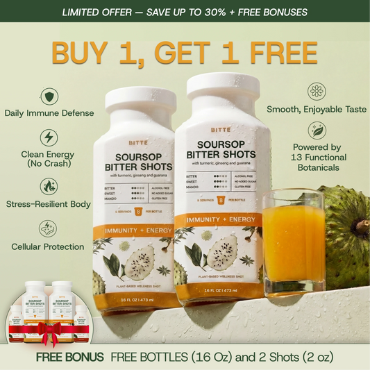 Immune Soursop Bitter Bottle.