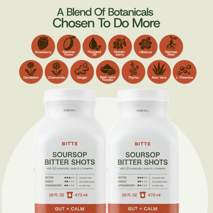 Soursop Bitter Shots
