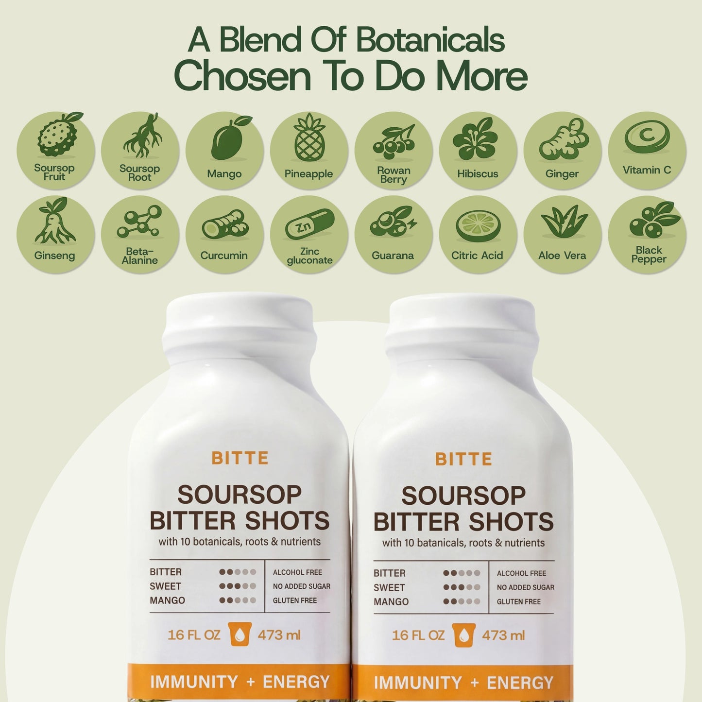 Immune Soursop Bitter Bottle