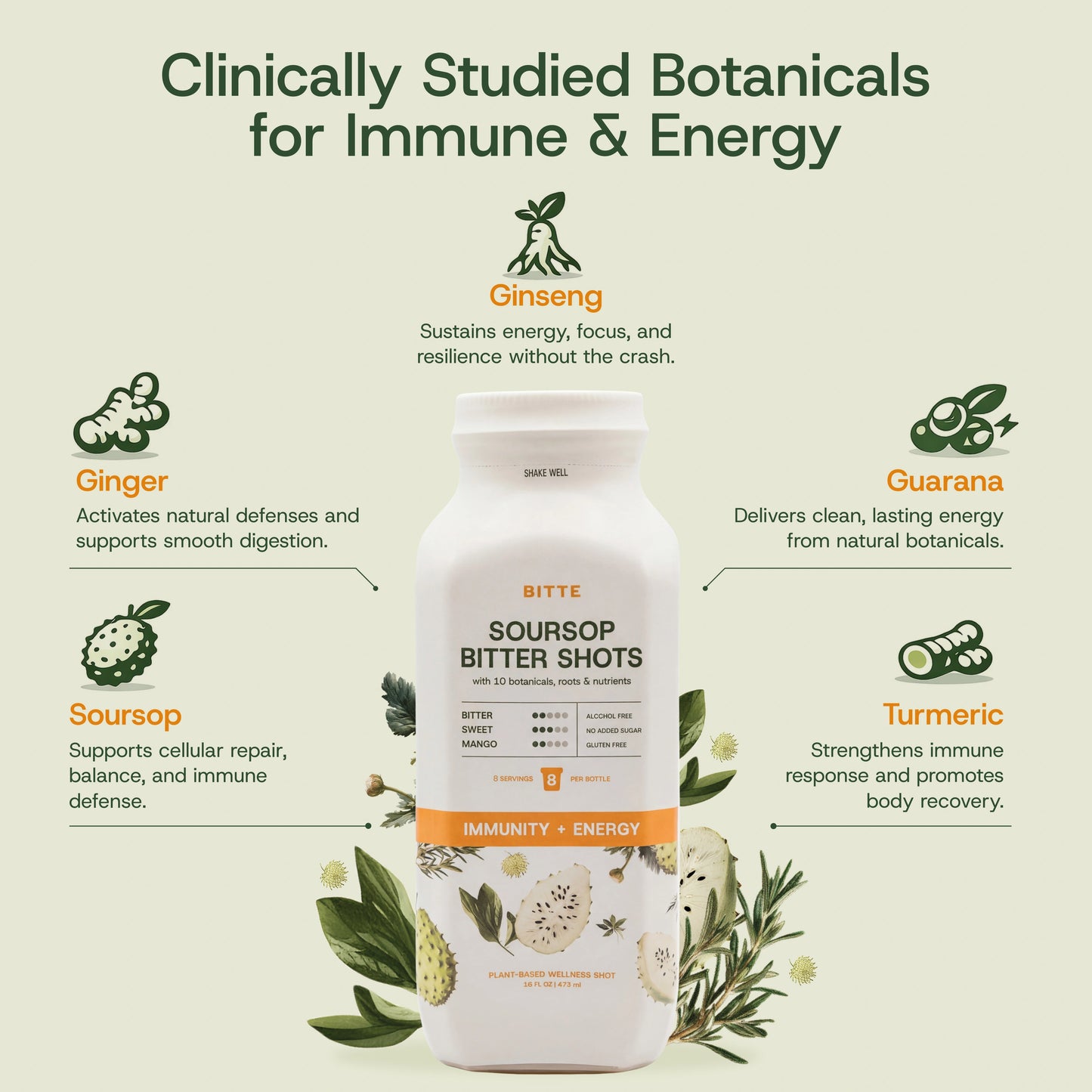 Immune Soursop Bitter Bottle